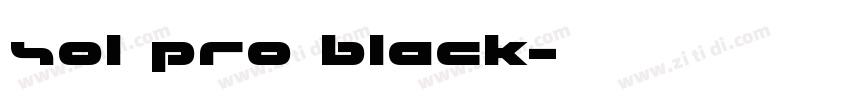 Sol Pro Black字体转换